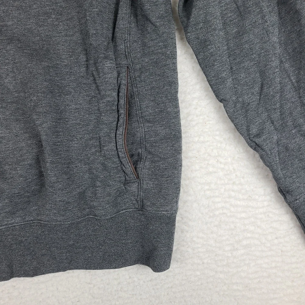 Polo Ralph Lauren Sweater Mens Small Dark Gray BIG‎ LOGO Sweatshirt VTG